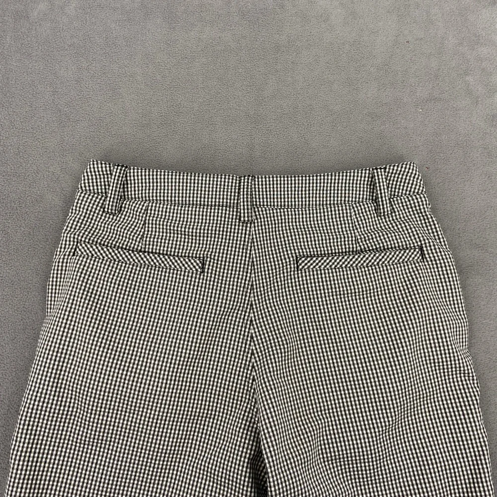Puma Mens Golf Shorts Black White Gingham Check Plaid Size 30 Performance Sport‎